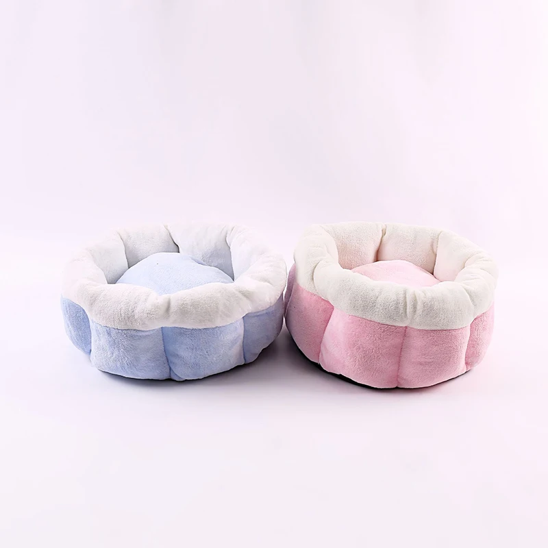 

1 шт. новая кошачья кровать, теплая плюшевая Удобная Милая круглая маленькая собака, коврик, экологически чистые нетоксичные аксессуары для женщин CW530