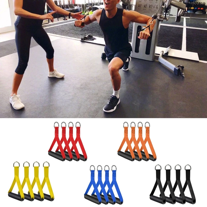 

Resistance Band Handles Exercise Band Handles Replacement Fitness Strap Grips Pull Handles for Resistance Training H053