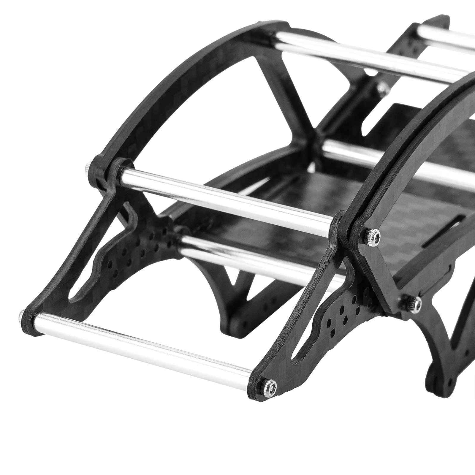 Комплект карбоновых каркасов для 1/24 RC Crawler SCX24 Deadbolt Jeep JLU C10 Bronco (SCX24-165)