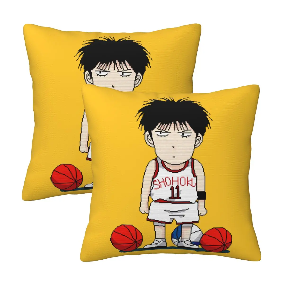 

SLAM DUNK Fashion Pillowcases Decorative Pillow Covers Soft and Cozy 2 PCS