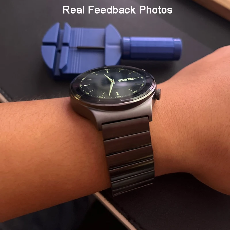 Stainless Steel Band For Huawei Watch GT 2 Pro Strap Bracelet Correa Metal Watchband Loop For Huawei GT2 Pro GT 2e GT2 46mm band