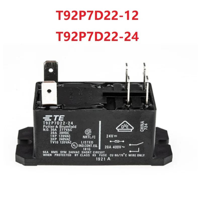 5 шт. оригинальное новое реле Φ 12 В постоянного тока 24 6 контактов 30 А