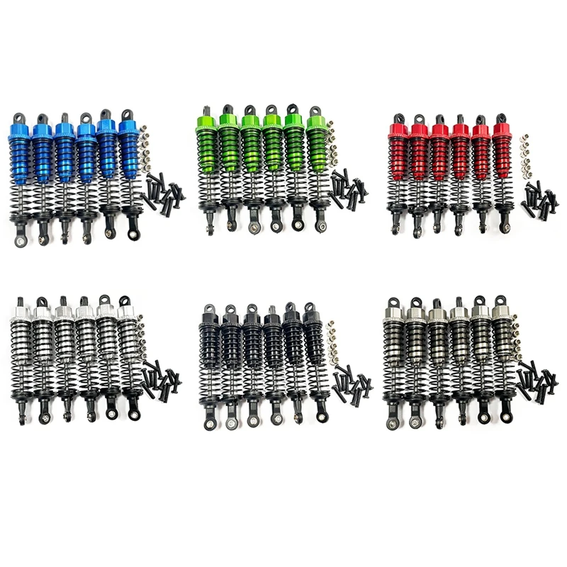 

6 шт., масляный амортизатор для автомобиля LAEGENDARY Legend 1/10