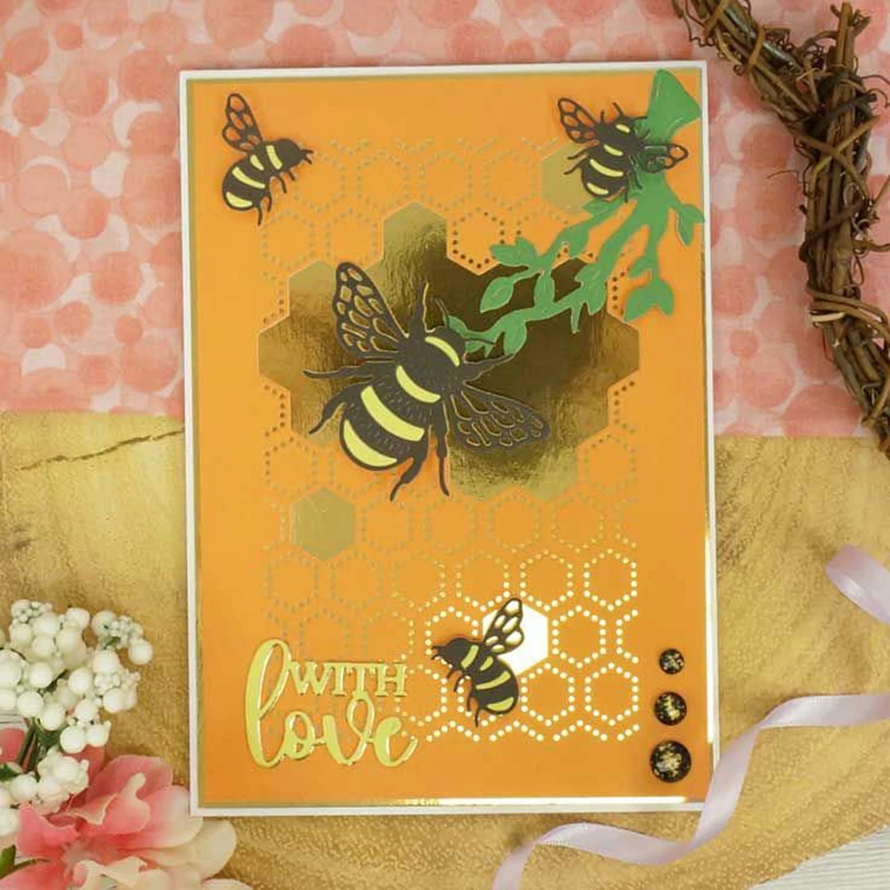 Металлические Вырубные штампы Lucky богиня ячеистая апертура сделай сам