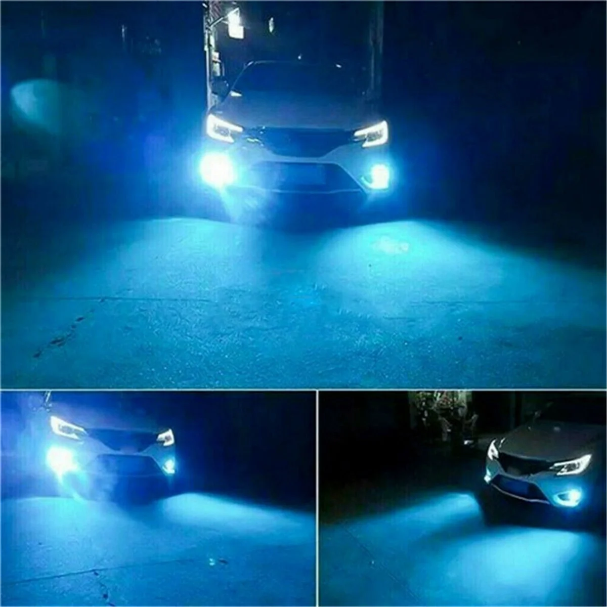 Led fog light h1. H7 led 6000k свет. 5000к свет галогеновый в h7. Ксенон hivision в ближний свет фар. Лампочки 4300 кельвинов h4 для авто.