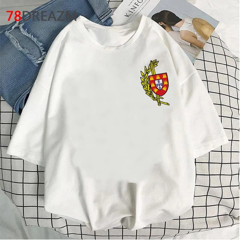 

portugal clothes tshirt men casual aesthetic print harajuku kawaii plus size clothes tshirt