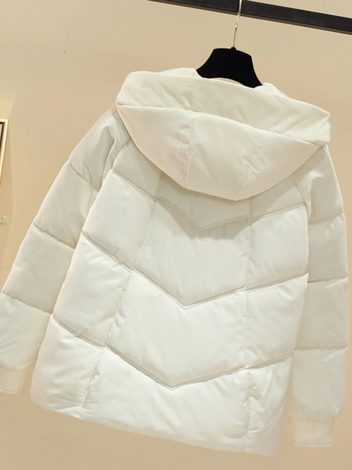 Пуховик с хлопковой подкладкой женская короткая зимняя куртка 2024 новая