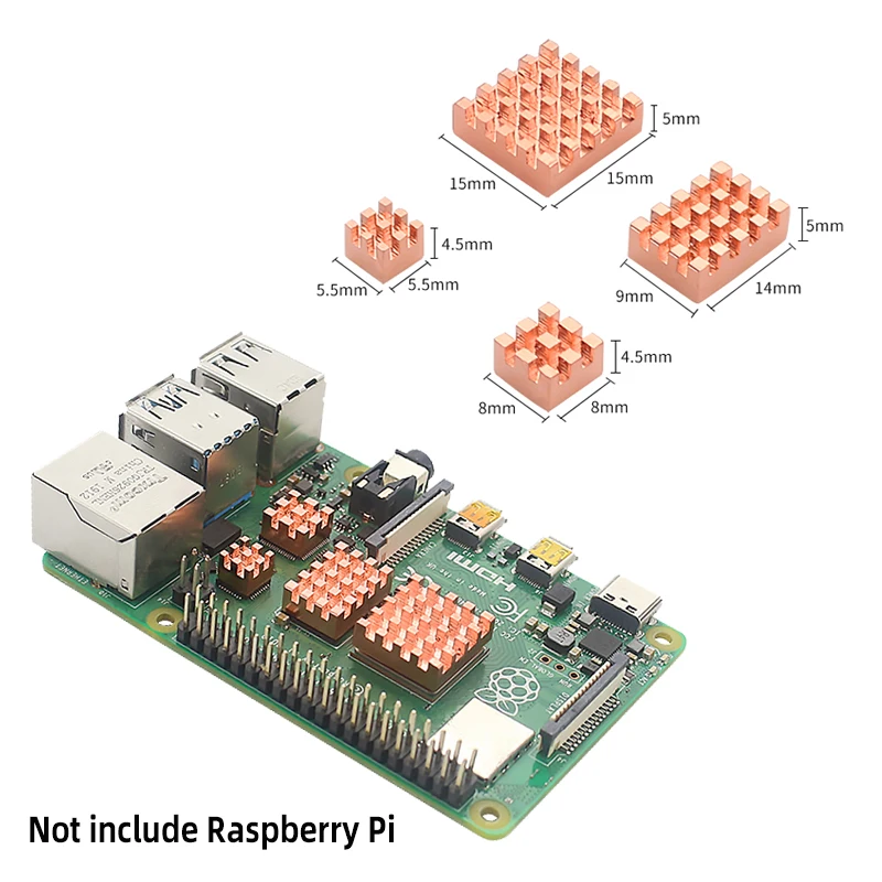 Heat Dissipation Radiator For Raspberry Pi 4 Model B