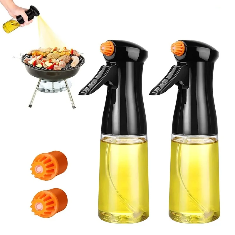 Olive Oil Spray BBQ Cooking Kitchen Baking Sprayer Oil Spray Dispenser Salad Empty Bottle Vinegar Bottle Barbecue Tool for Home