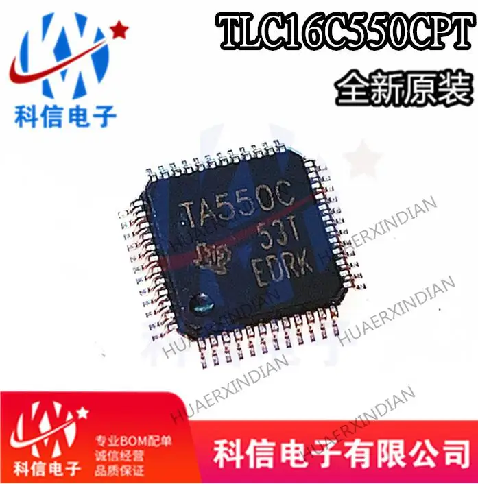 

5PCS/LOT New Original TL16C550CPT TLC16C550 TA550C UART LQFP-48