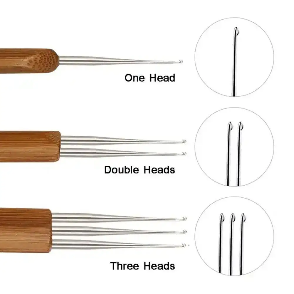 Набор инструментов для вязания дредов 5 шт.