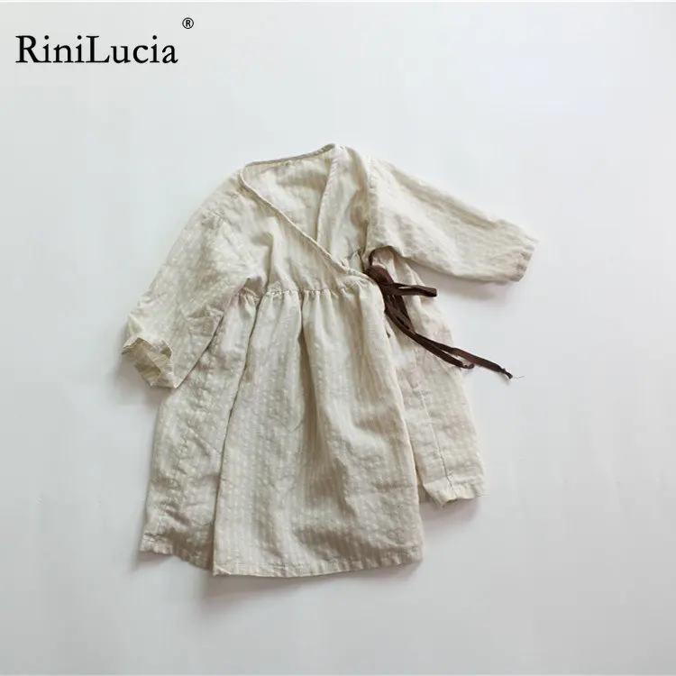 

Girls Baby Dress Spring Summer 2023 New Girl Toddler Solid Long Sleeve Kids Dresses Children's Costumes Clothing C01