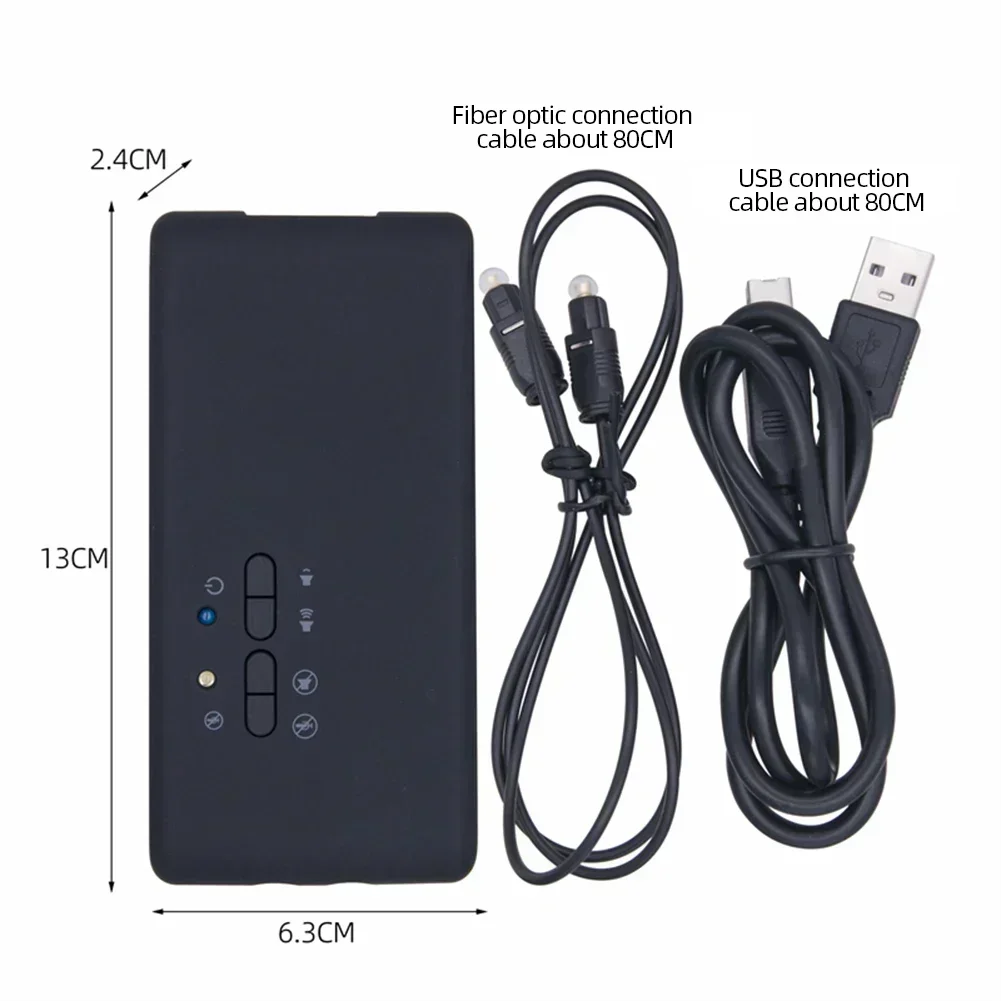 Профессиональная звуковая карта USB CM6206 Чипсет 7.1 Стерео Оптическая внешняя