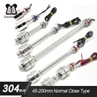 M10*100MM Dual Ball Level Control Stainless Steel Water Level Sensor Liquid Float Switch 220V 1.5A 50W ZS10010-2 Normal Close