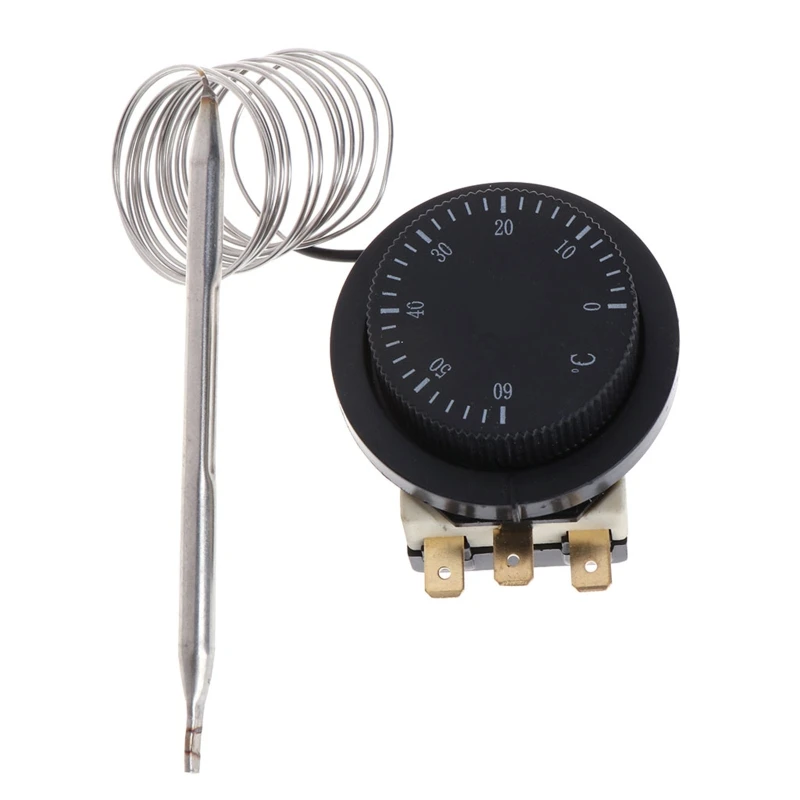 

Temperature Control Switch 0-60℃ Capillary Thermostat Controlled Durable