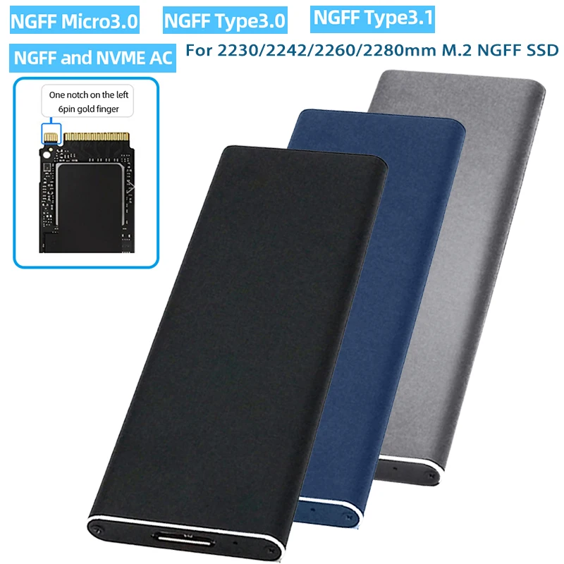 

Адаптер USB 3,1 для внешнего SSD-накопителя M.2 NGFF