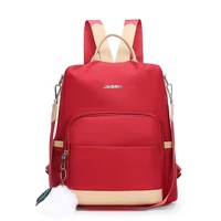 fashion casual anti theft woman oxford cloth backpack class school bag backpacks for teenage girls womens travel shoulder bags