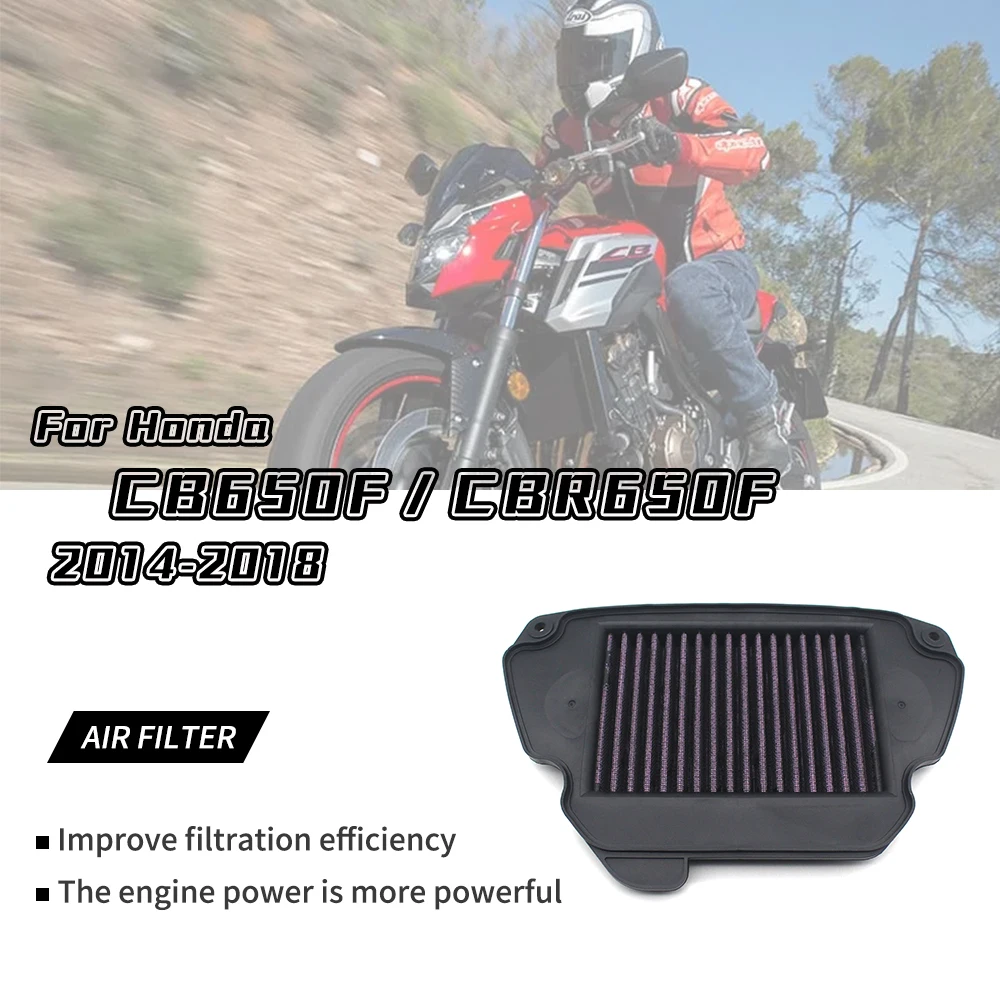 Воздушный фильтр мотоцикла для HONDA CBR650F CBR650FA CB650F CB650FA 2014 2015 2016 2017 детали воздушного