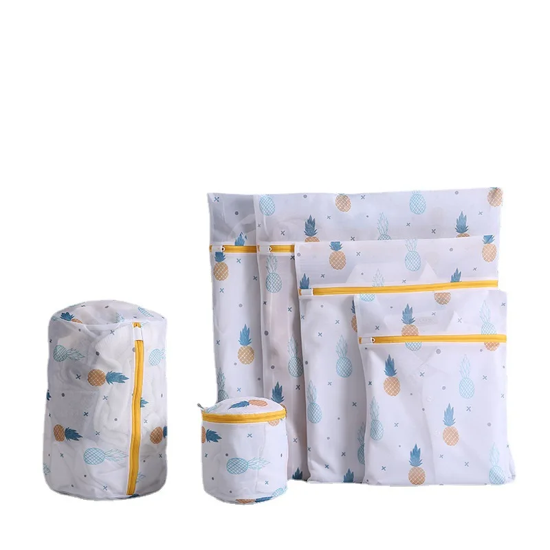 

Ultra-fine Mesh Laundry Bags Anti-deformation Lingerie Washing Toiletry Bag Zipper Closure For Washing Machine