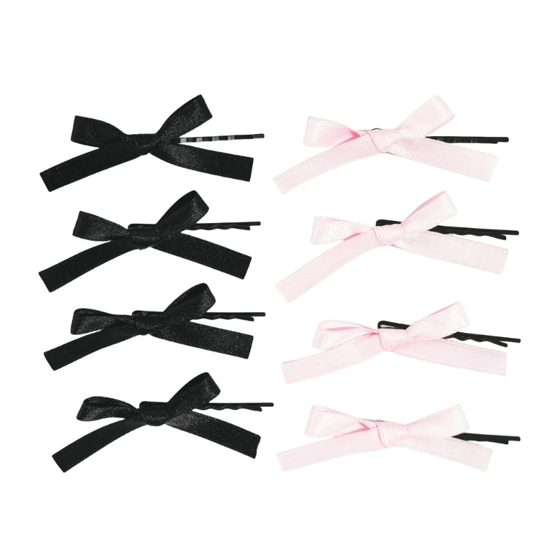 Универсальная крутая заколка для волос с лентой и бантами элегантный орнамент в