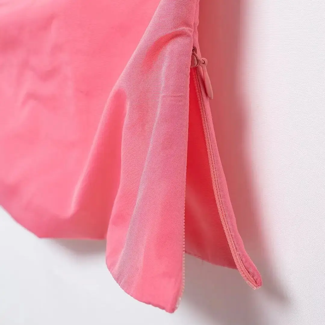 Женский однотонный топ на одно плечо без рукавов с рюшами