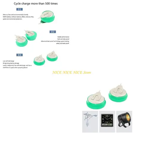 Аккумуляторные батареи OOTDTY E0BB13AC803686 80 мАч