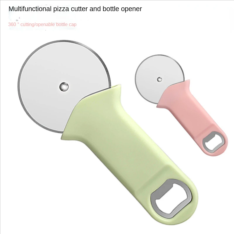 Многофункциональный нож для пиццы из нержавеющей стали резак открывалка бутылок