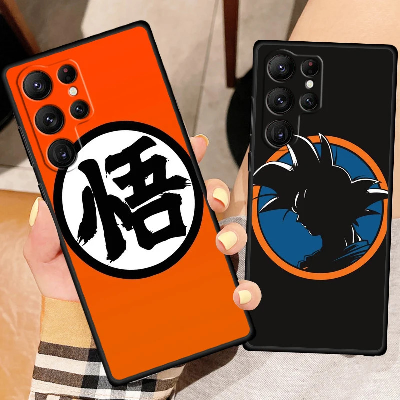 Чехол для телефона с Аниме D-Dragon Ball Z Сон Гоку Samsung Galaxy S24 S23 S22 S21 S20 FE S10 S10E Plus Ultra Pro Lite