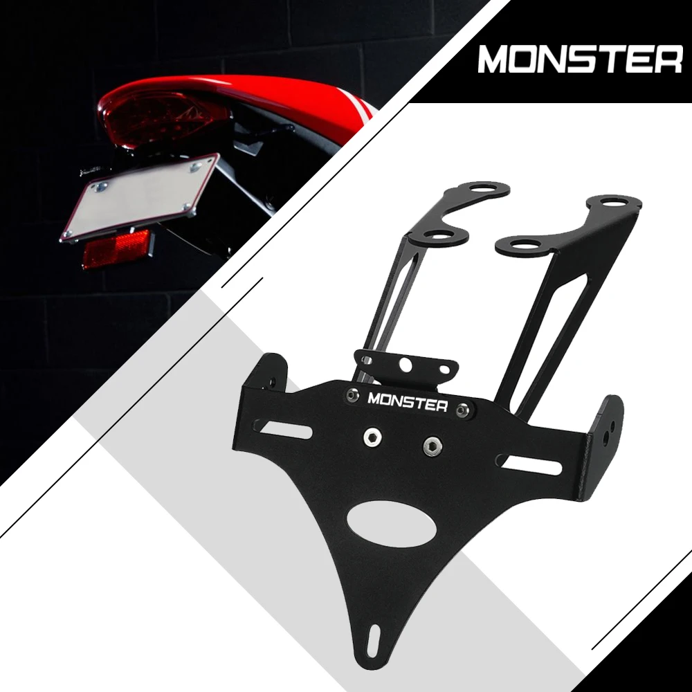 Кронштейн для держателя номерного знака мотоцикла Ducati Monster 659 797/Plus 821/Stealth 1200/S/R