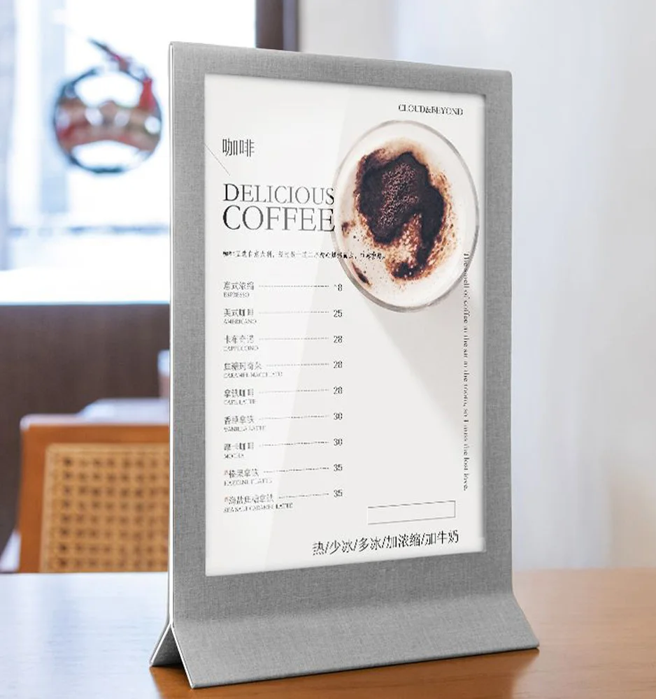 A4 A5 Текстурированная кожа Магнитная легко устанавливаемая подставка для