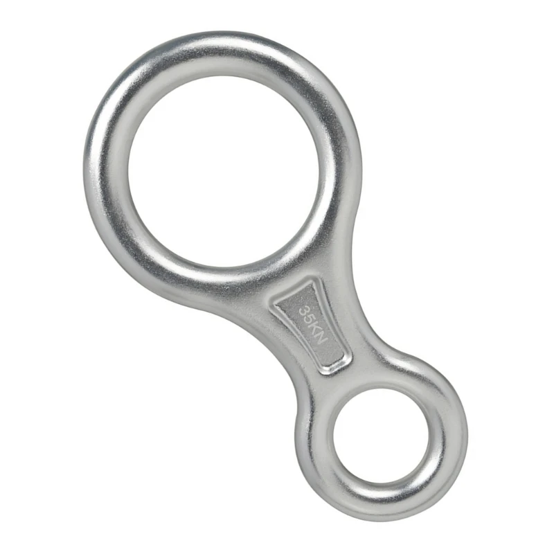 Многоцелевое страховочное устройство 35KN Fig 8 альпинистское спусковое для отдыха