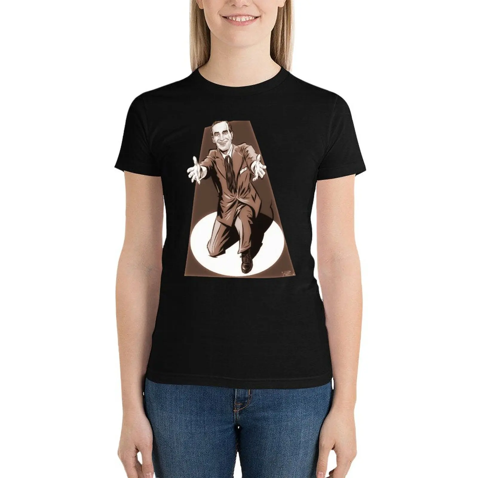 Al Jolson - An illustration by Paul Cemmick футболка с животным принтом рубашка для девочек