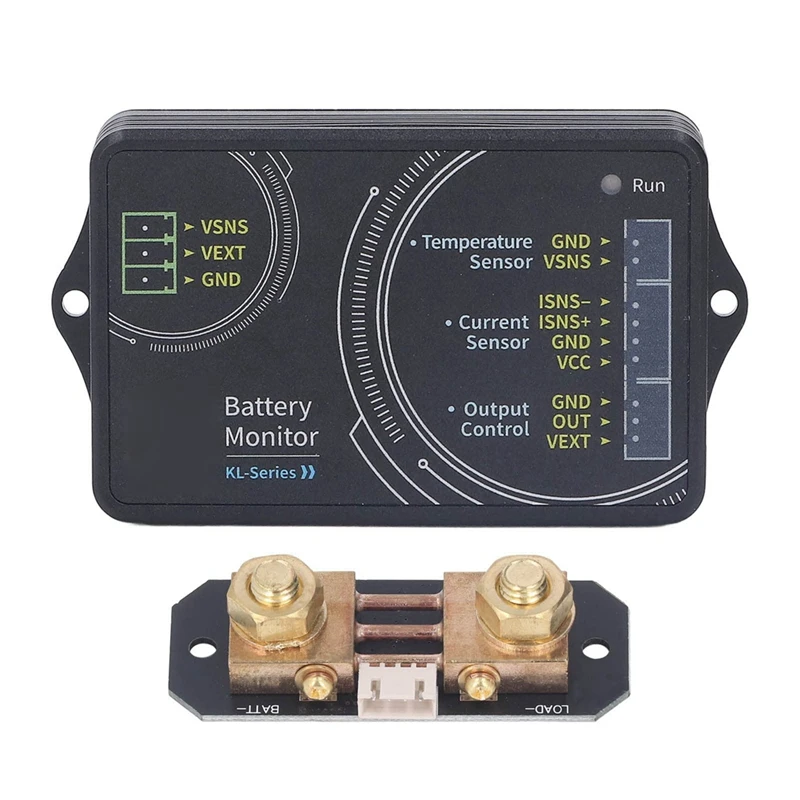 

Battery Monitor,Bluetooth Battery Capacity Tester, 0‑120V Voltmeter Ammeter Testing Tool,Wireless Battery Multimeter