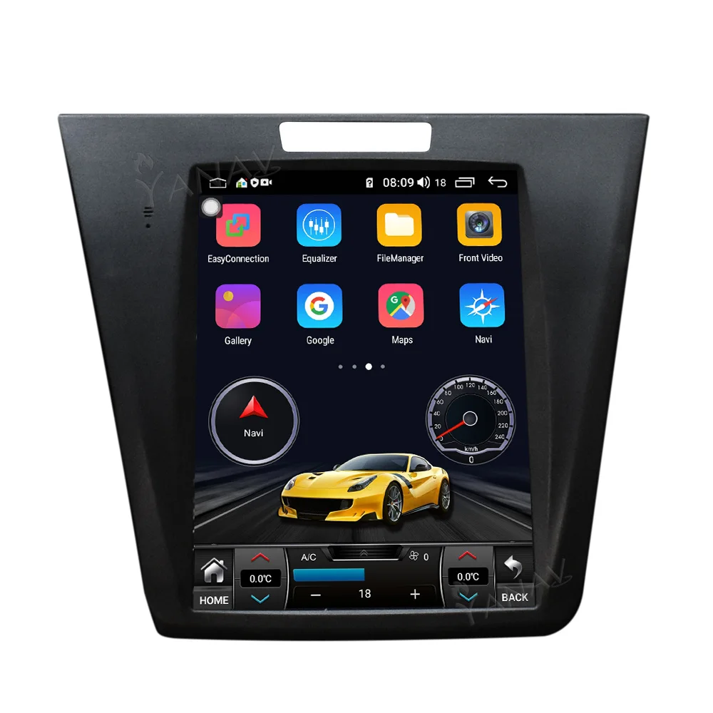 

128G 10.4 Inch Car Radio For Honda Acura ILX 2013-2021 Head Unit Android 10 Auto Stereo Carplay GPS Navigation Video DVD Player