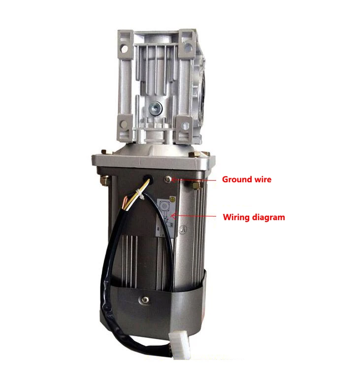 Мотор-редуктор переменного тока 400 Вт 220 В высокий крутящий момент + червячная