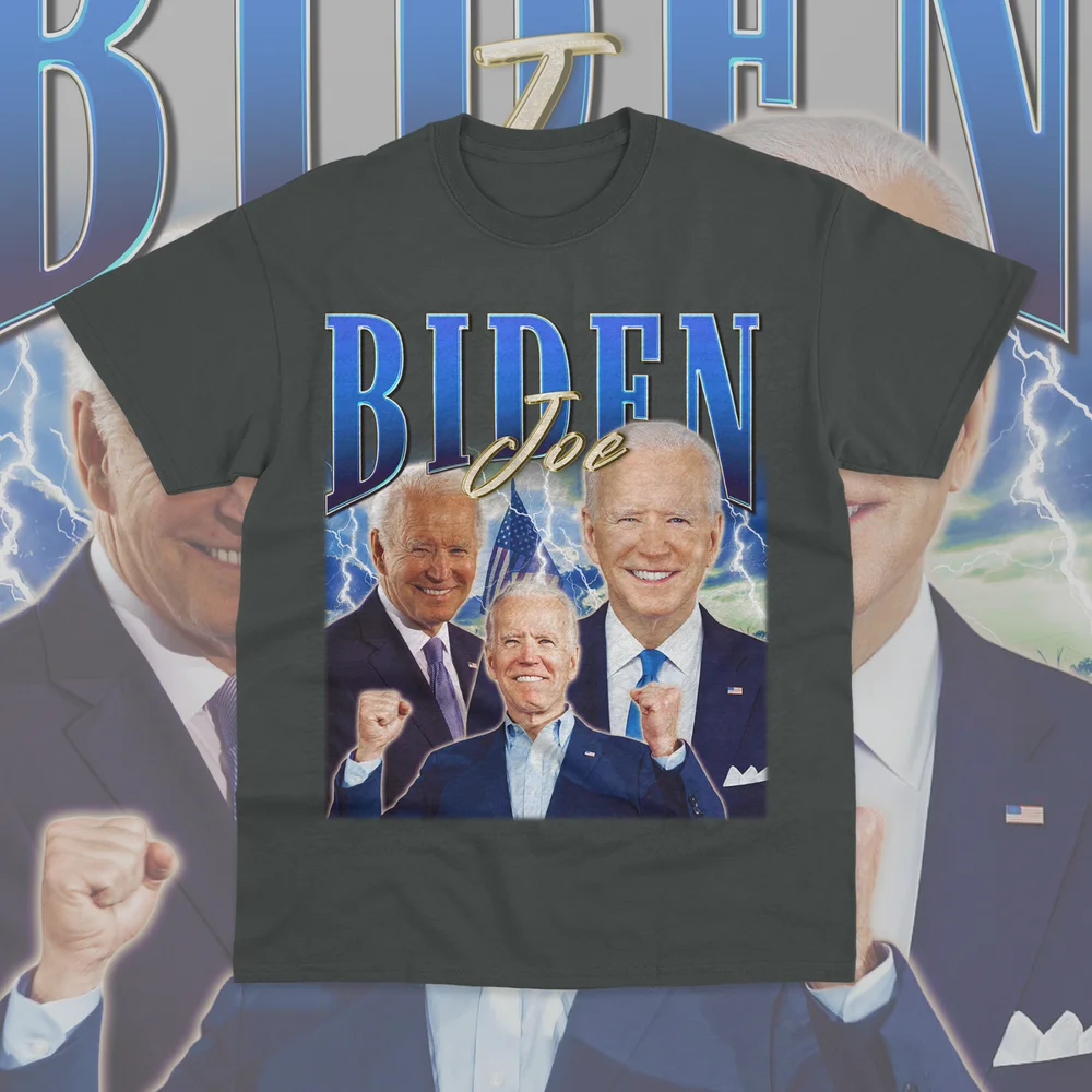 Футболка унисекс с принтом Джо биден