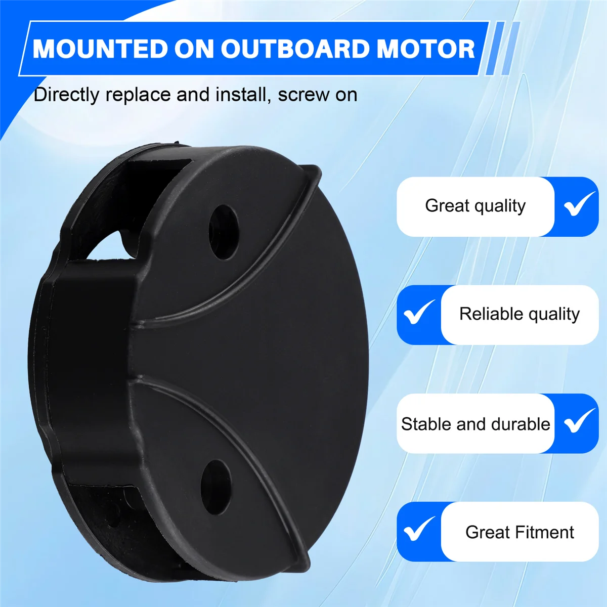 Крышка воздушного фильтра карбюратора 6E0-14417-00 для подвесного мотора Yamaha 2T 4HP 5 HP