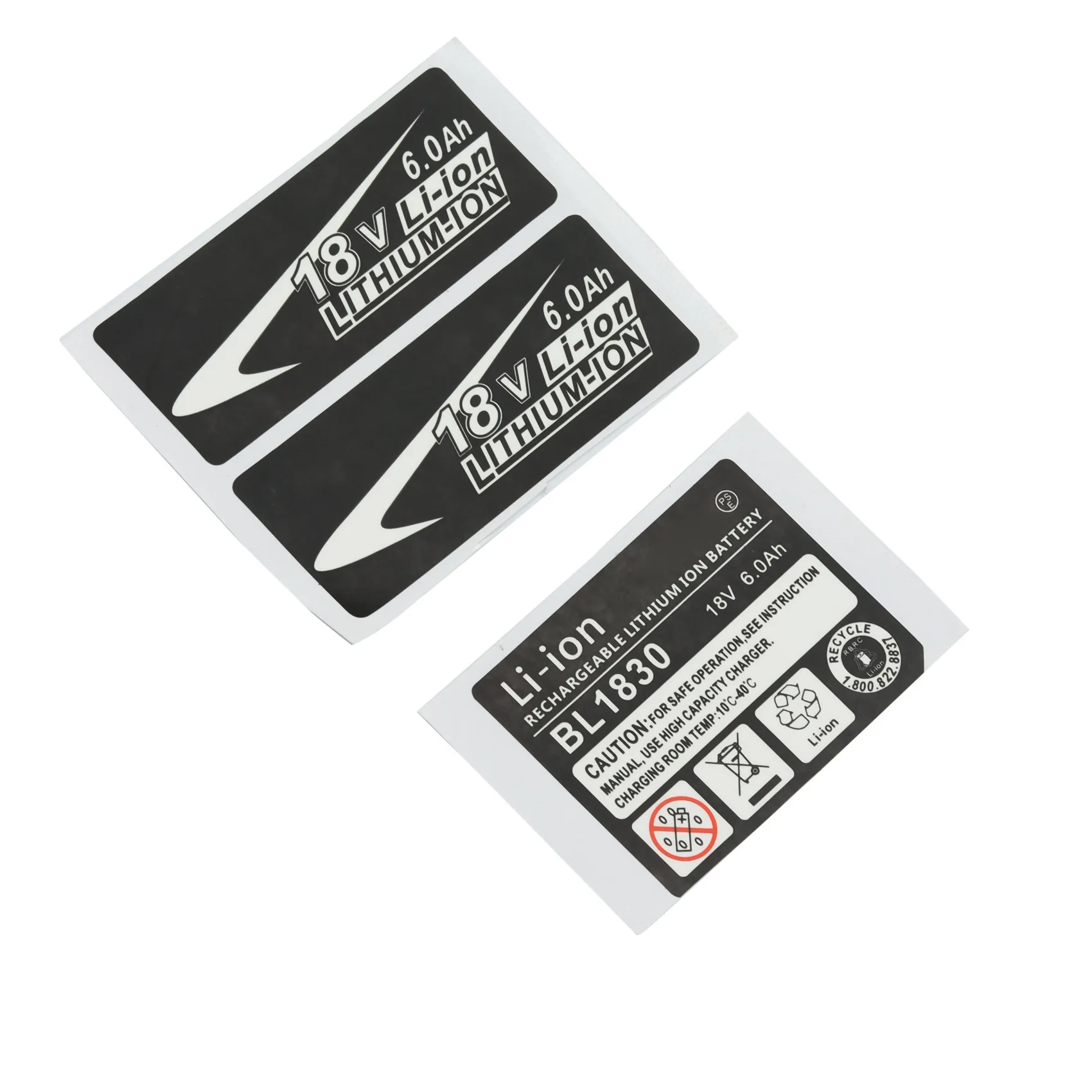 Рисунок 3 - 10 комплектов этикеток BL1830 Литий-ионная