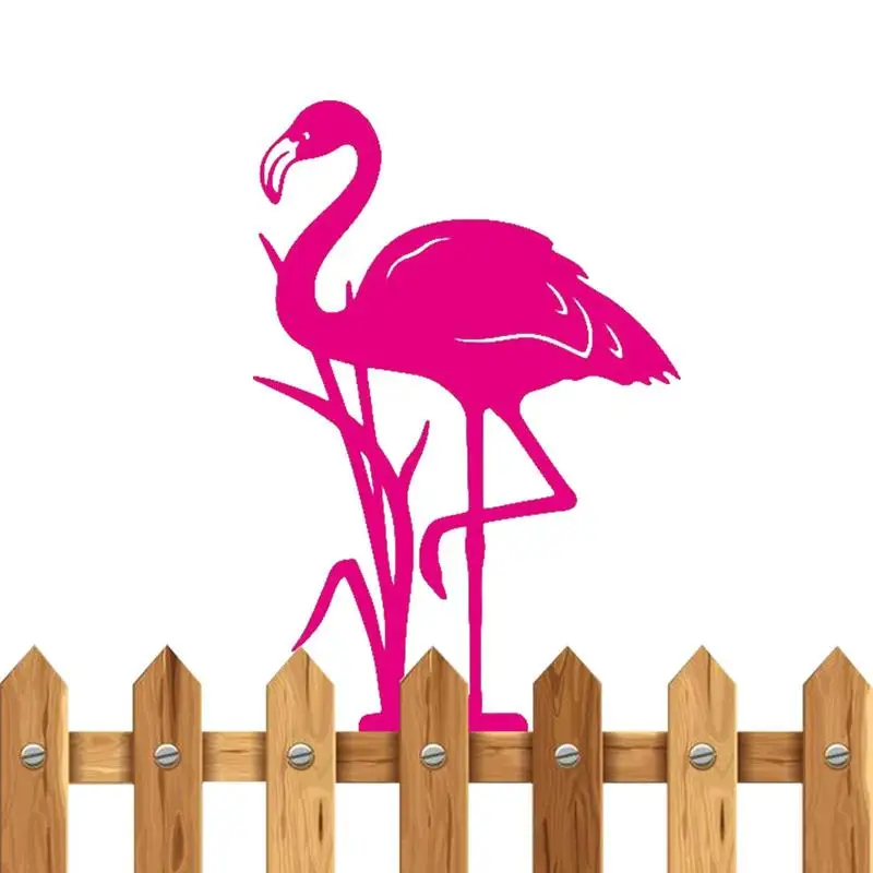 

Pink Flamingo Yard Decorations Metal Flamingo Garden Stake Yard Decorations Flamingo Garden Statues Decorative Yard Stake