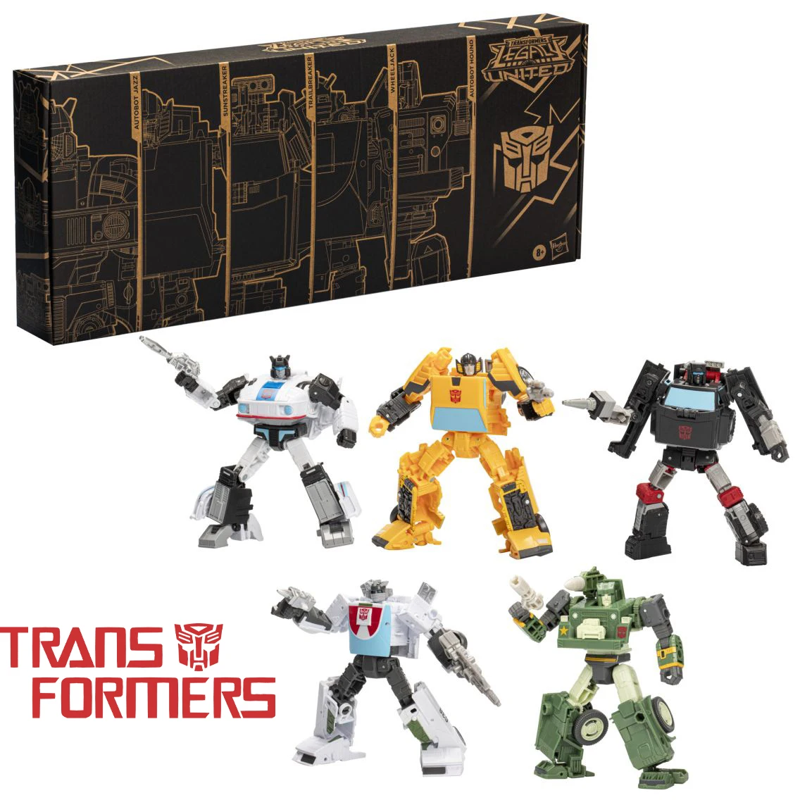 Фото [В наличии] Hasbro Трансформеры поколения: выбор наследия United autobot стоячие объединенные 5-пакет модели игрушки Аниме подарок собирать №1