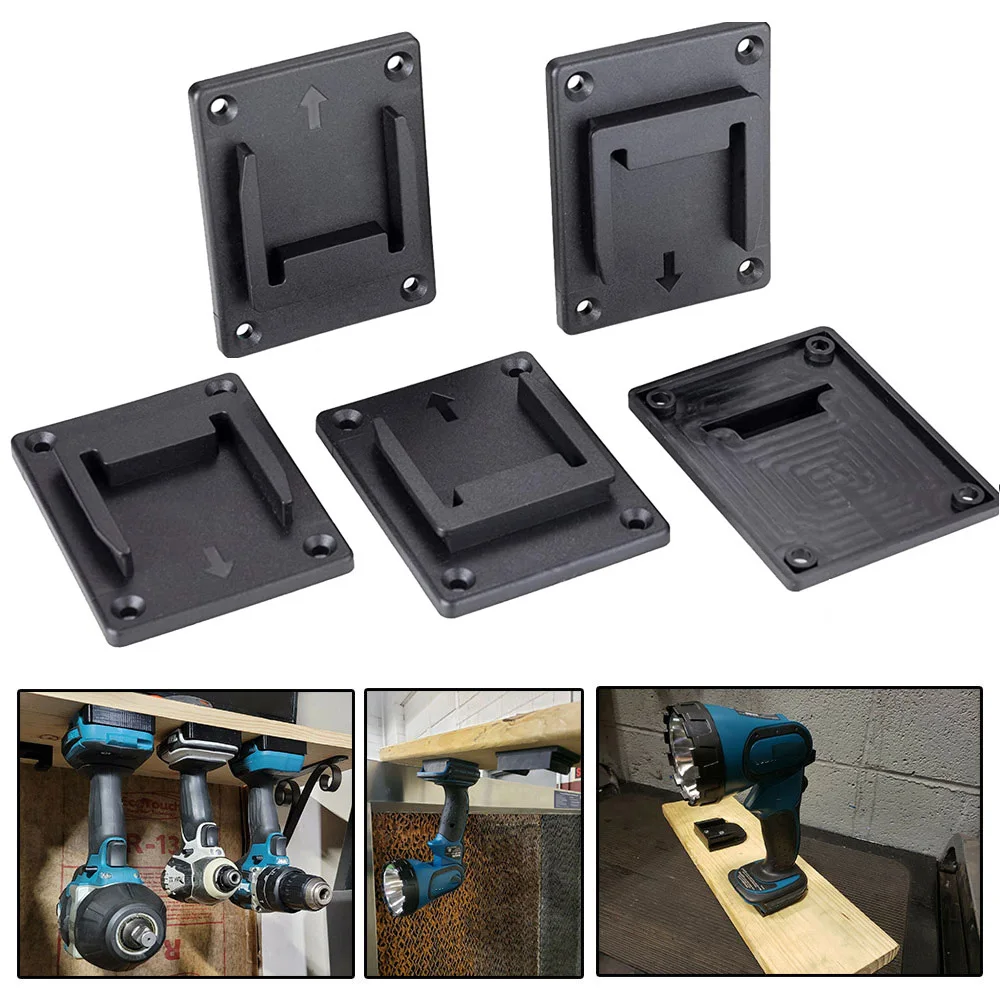 

3/5/10pcs Wall Mount Electric Tool Holder Storage Rack For Makita For Bosch Machine Bracket Base Fixing Device Tool Stand Slots