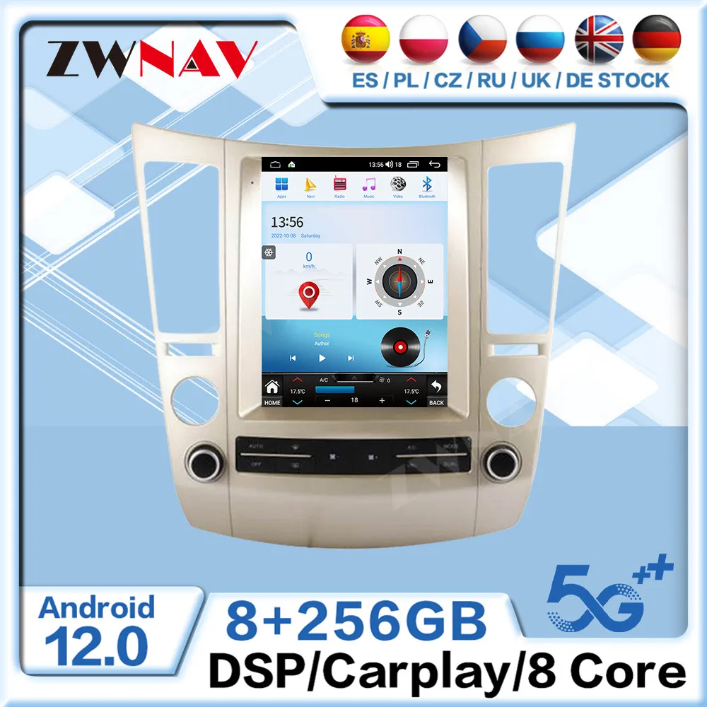 Carplay для Hyundai Veracrus IX55 2012 2013 2014 2015 2016 2017 2018 2019 Tesa- Автомобильный радиоприемник 2 Din