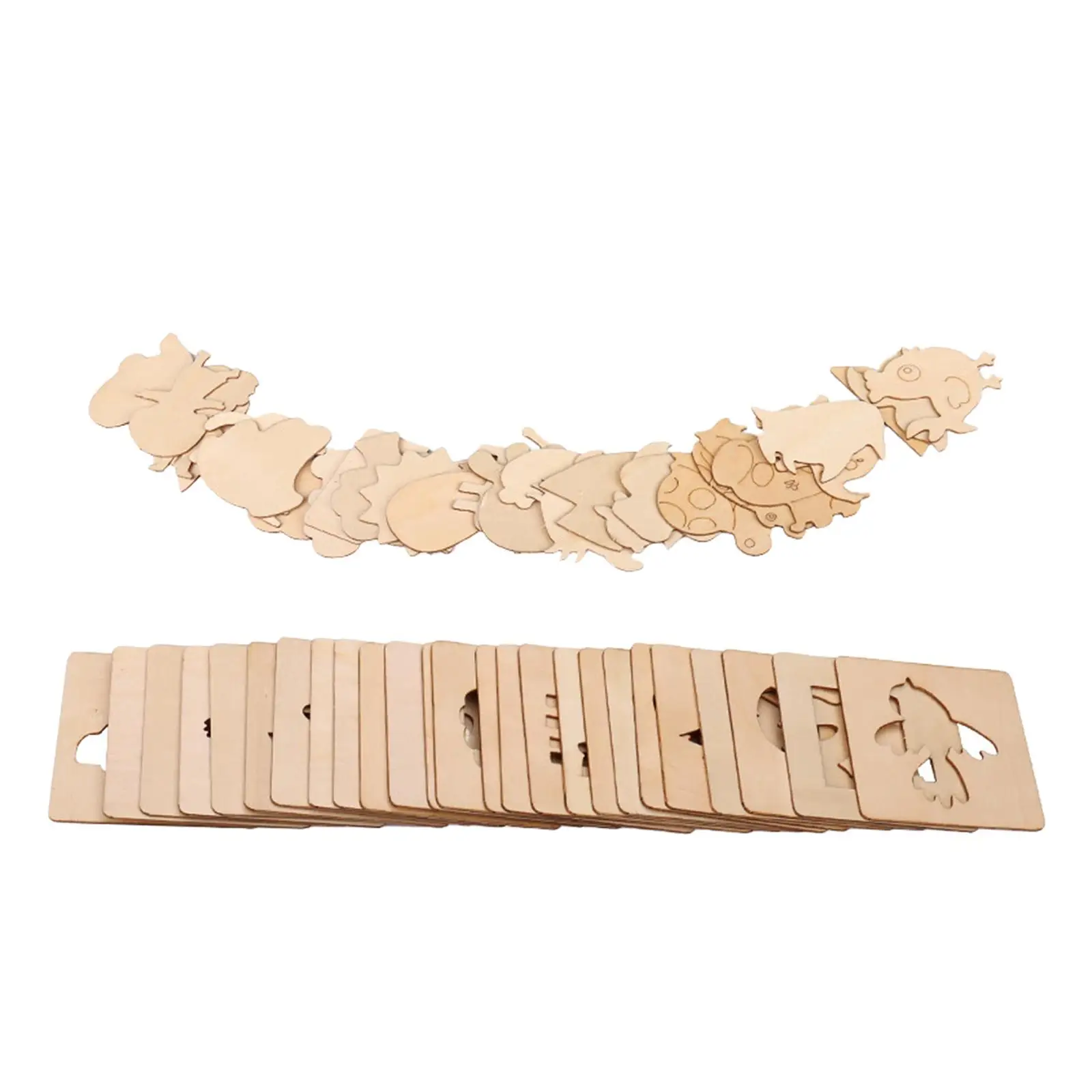 

Детская деревянная фотография, Набор для творчества, многоразовые инструменты, прочный шаблон для рисования, фотография, для детей старшего возраста