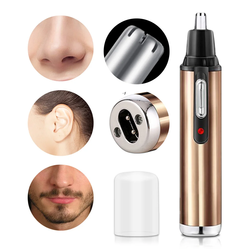 

Перезаряжаемый триммер для волос в носу, электрическая машинка для стрижки, бритва, триммер, эпиляторы, водонепроницаемый триммер для брове...