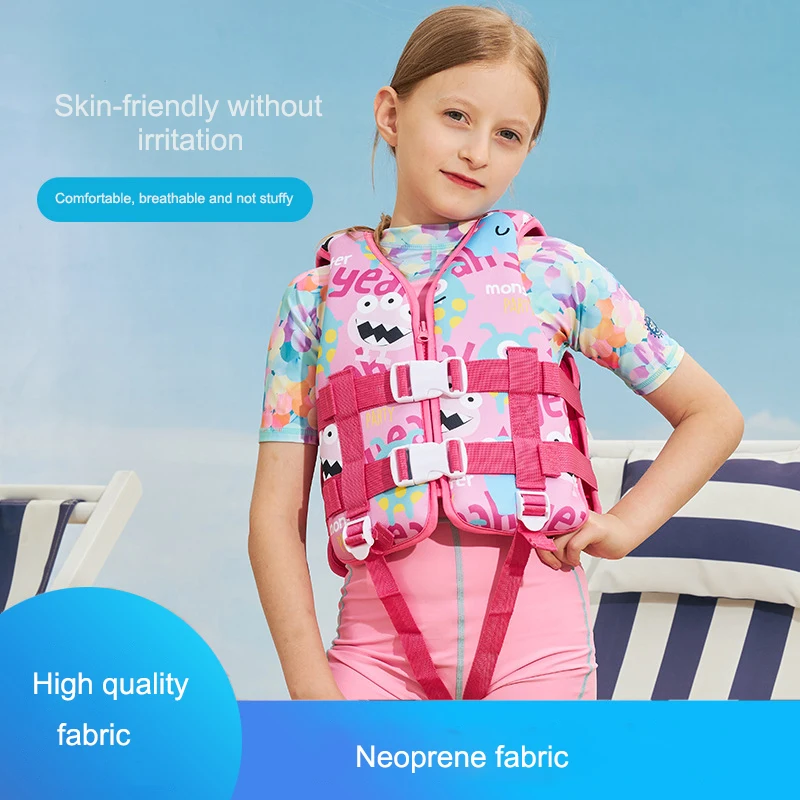 

Спасательный жилет детский, Неопреновый резиновый, с регулируемой плавучестью, для водных видов спорта, каякинга, лодок