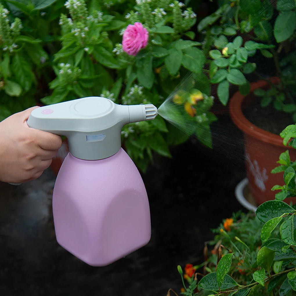

Automatic Water Garden Sprayer Electric Spray Nozzle Fogger Sprayer Battery Rechargeable Planting Pressure Bottle Watering Pump