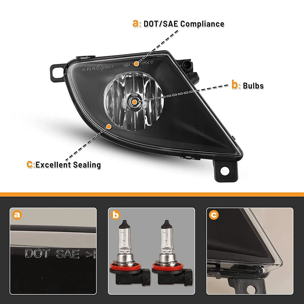 1 пара противотуманные фары для BMW 5 серии E60/E61 525I 528I 528Xi 530I 535I 535Xi 550I 2008-2010