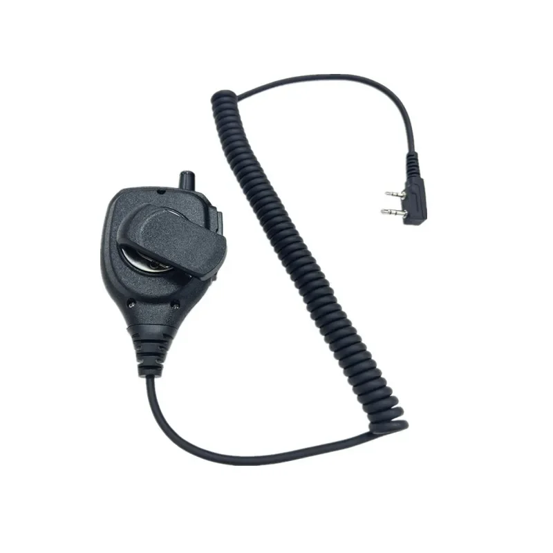 Фото Динамик-микрофон PTT с антенной для Baofeng UV-5R BF-888S UV-82 UV-S9 PLUS UV 13 Pro UV-16 Pro Kenwood двустороннее радио №3