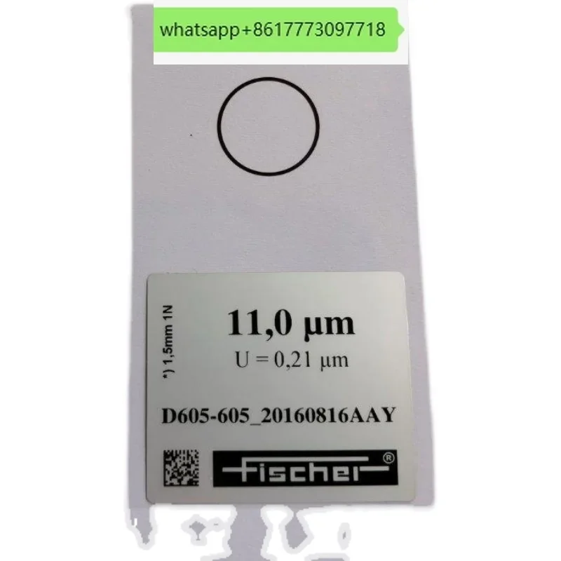 Калибровочная пленка D605-605 немецкий fischer толщиномер пленки Fischer стандартная