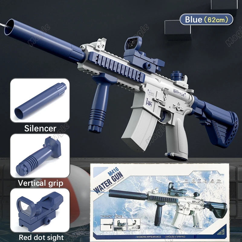 M416 Электрический Автоматический Водяной Пистолет Большая Емкость Распылитель